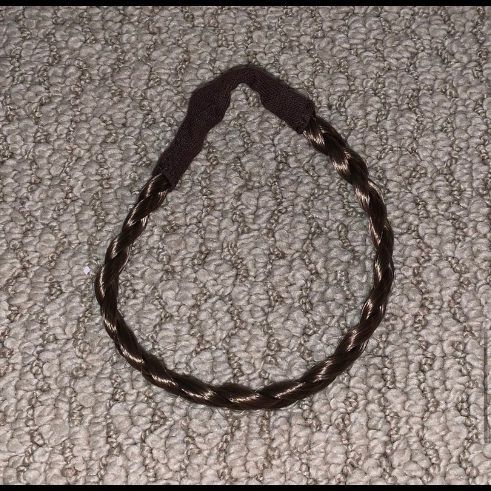 American Girl Doll Brown Braided Headband